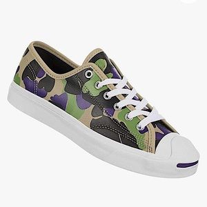 New Converse Japan Jack Purcell Ortholite Military Duck Camo Ox Leather Sneaker